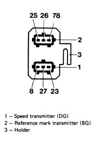 Sensor connector terminal diagram