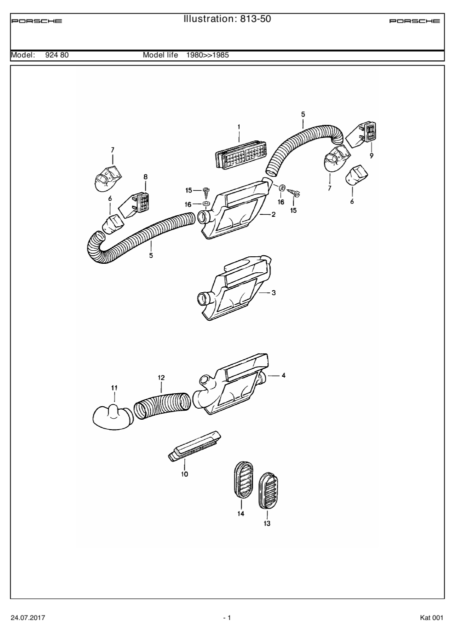 Exploded parts diagram — Cover