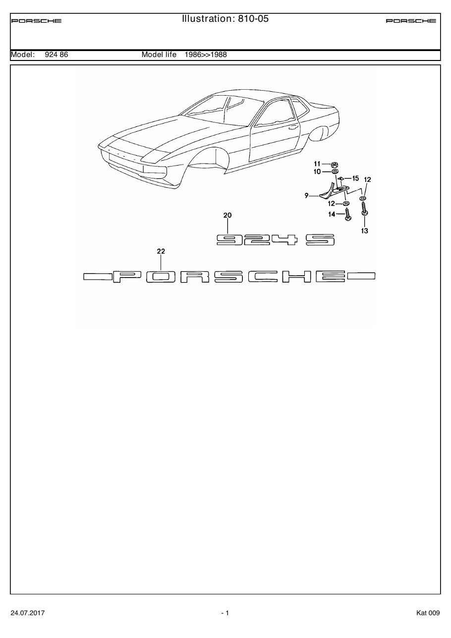 Exploded parts diagram — Cover